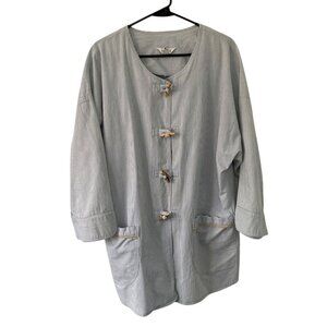 Vintage Campus Casuals of California Oversized Coat Toggle Buttons One Size